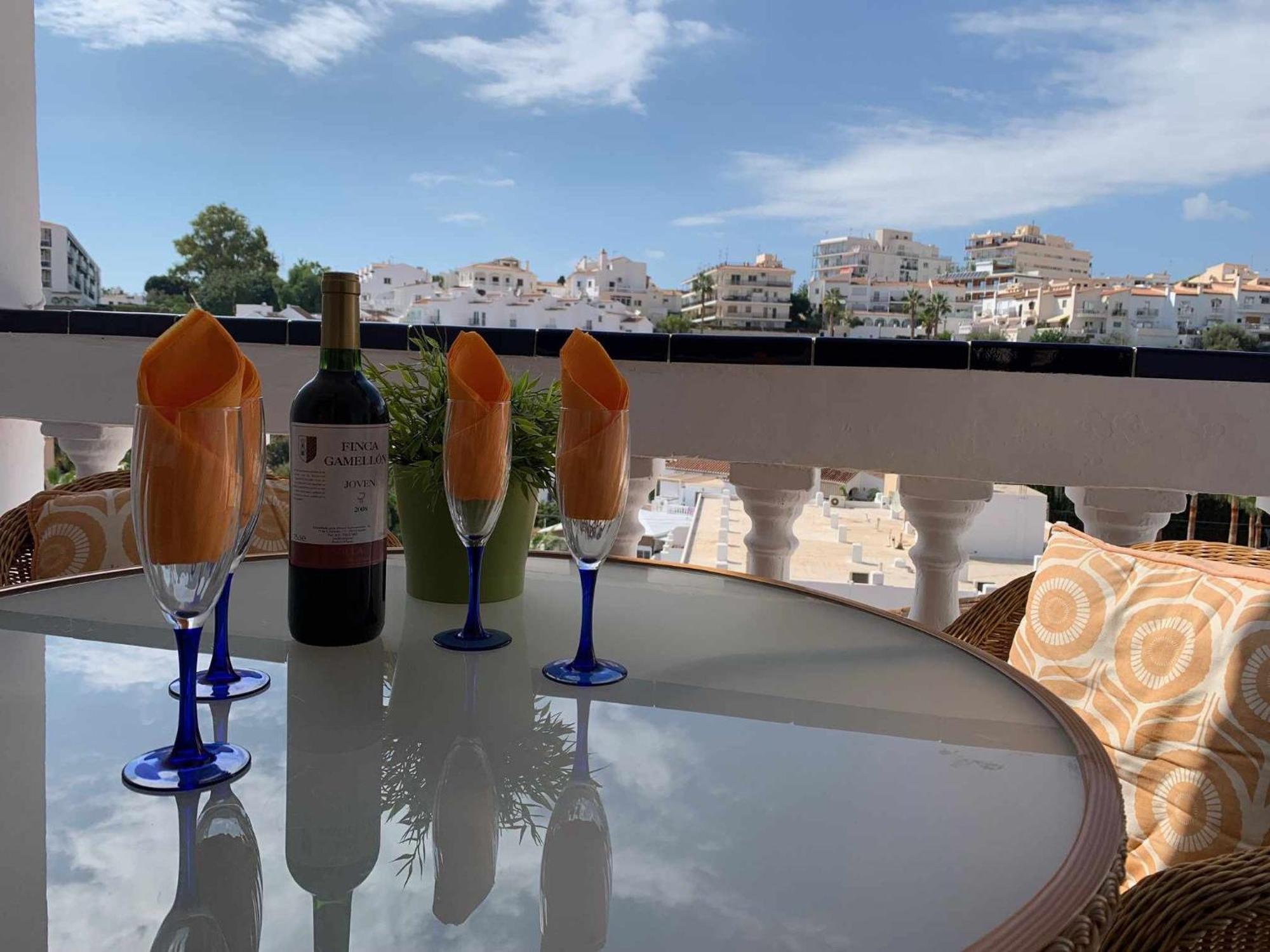 Casa Kaluel Adosado Blanco Villa Nerja Esterno foto