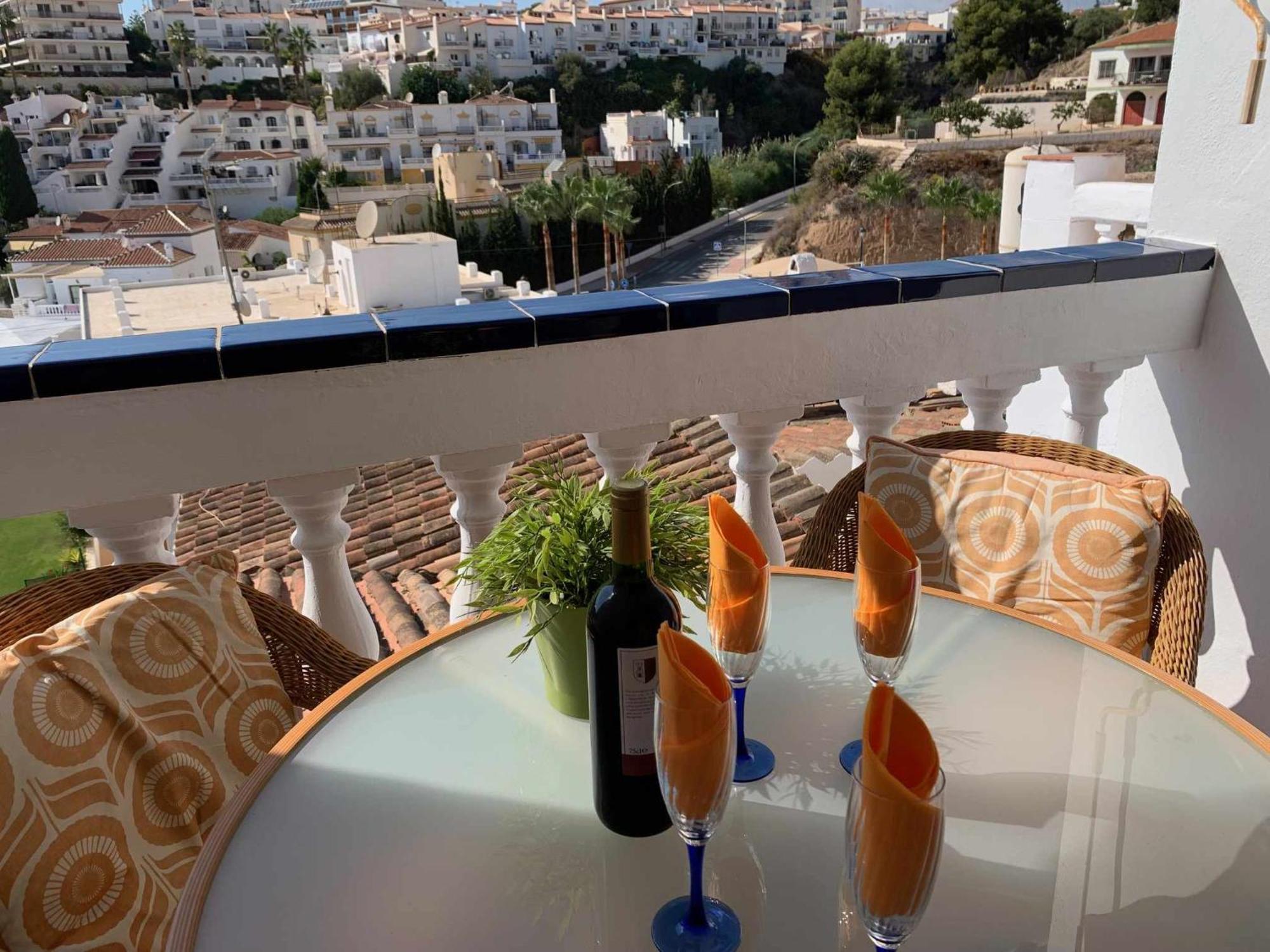 Casa Kaluel Adosado Blanco Villa Nerja Esterno foto